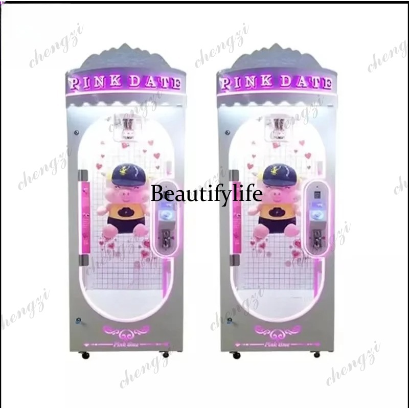 Arcade Vending & Laundry - A81 Indoor Pink Date Doll Aluminum