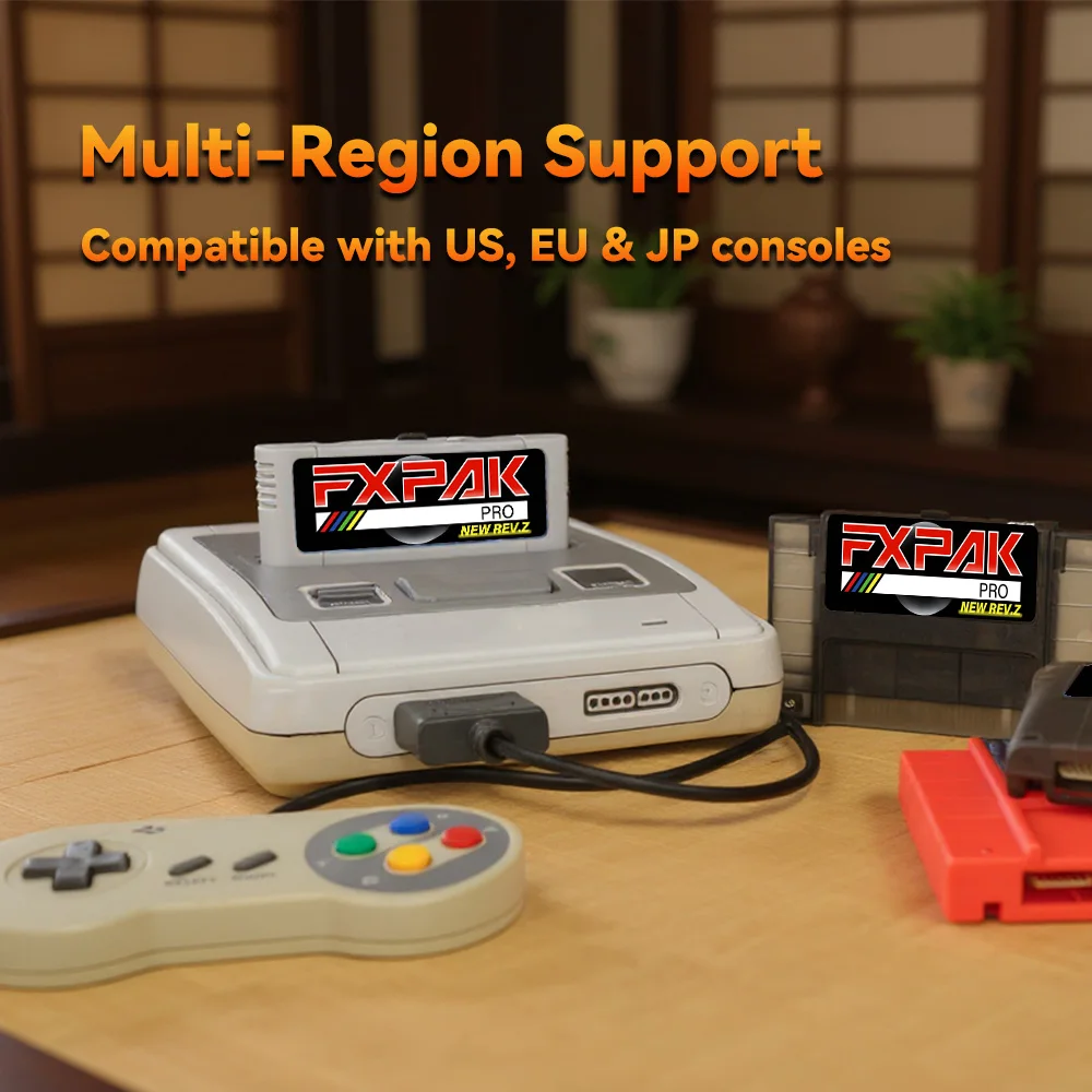 FXPAK Pro Rev.Z Version For SD - огляд і ціна Arcade Z
