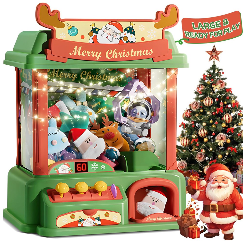 Christmas Claw Machine For Kid - огляд і ціна Arcade Vending & Laundry