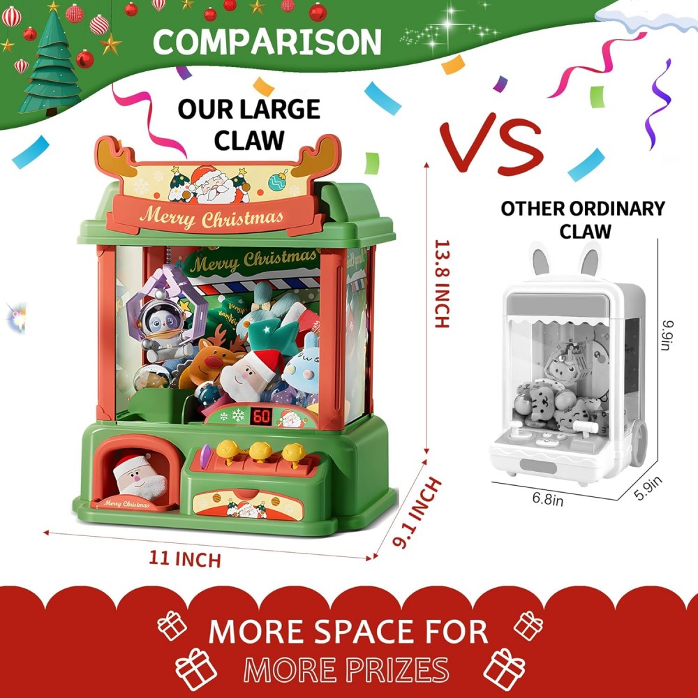 Christmas Claw Machine For Kid - огляд і ціна Arcade Vending & Laundry