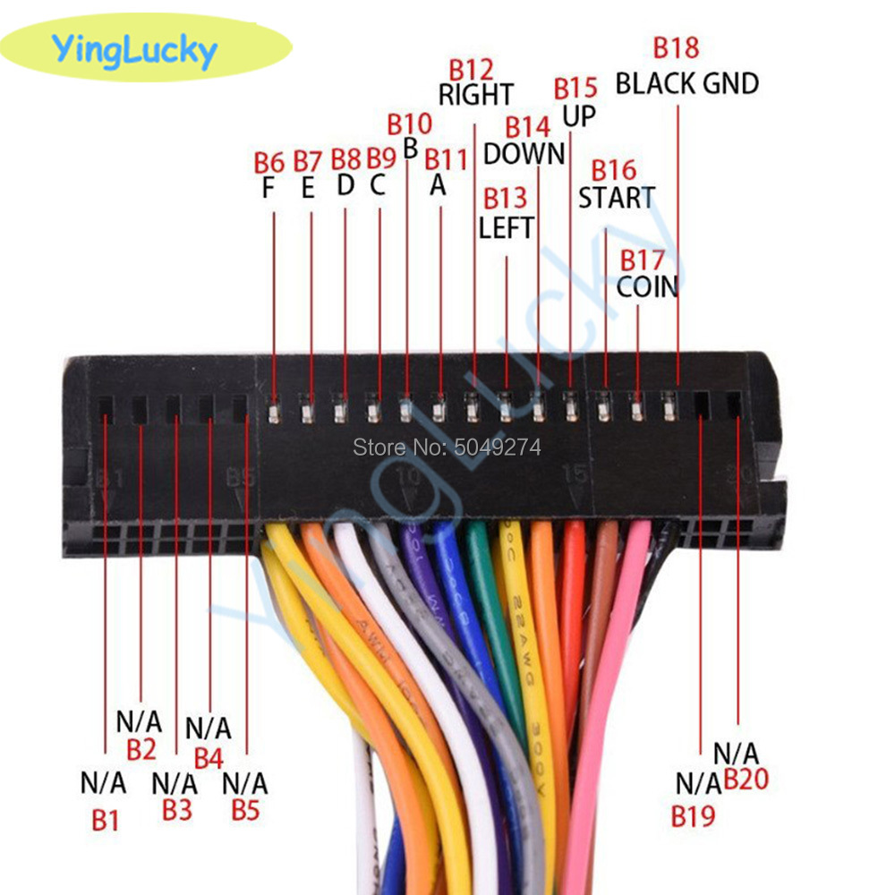 Arcade Cabinet 40-pin Wire Har - огляд і ціна Arcade Game Cabinet