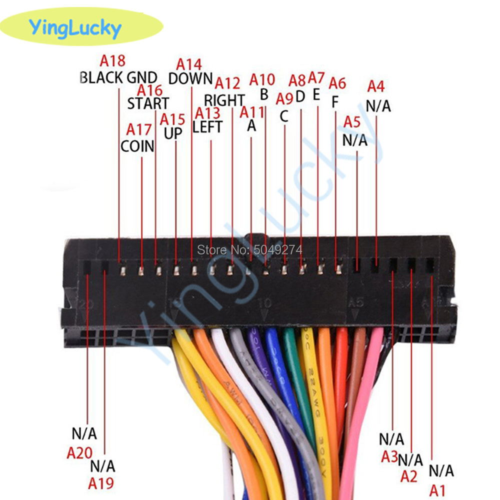 Arcade Cabinet 40-pin Wire Har - огляд і ціна Arcade Game Cabinet
