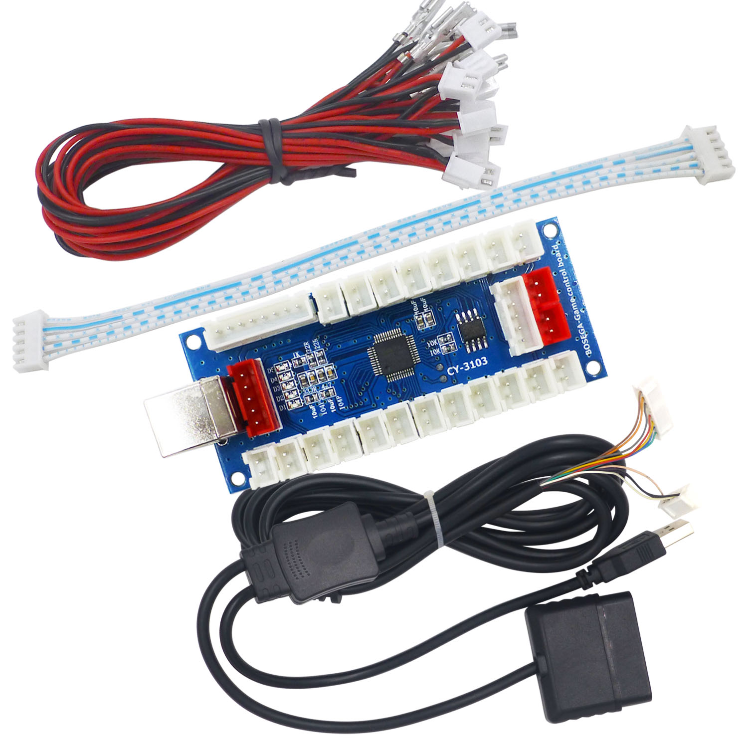 SJ@JX Arcade Controller Zero D - огляд і ціна Arcade Button Pcb