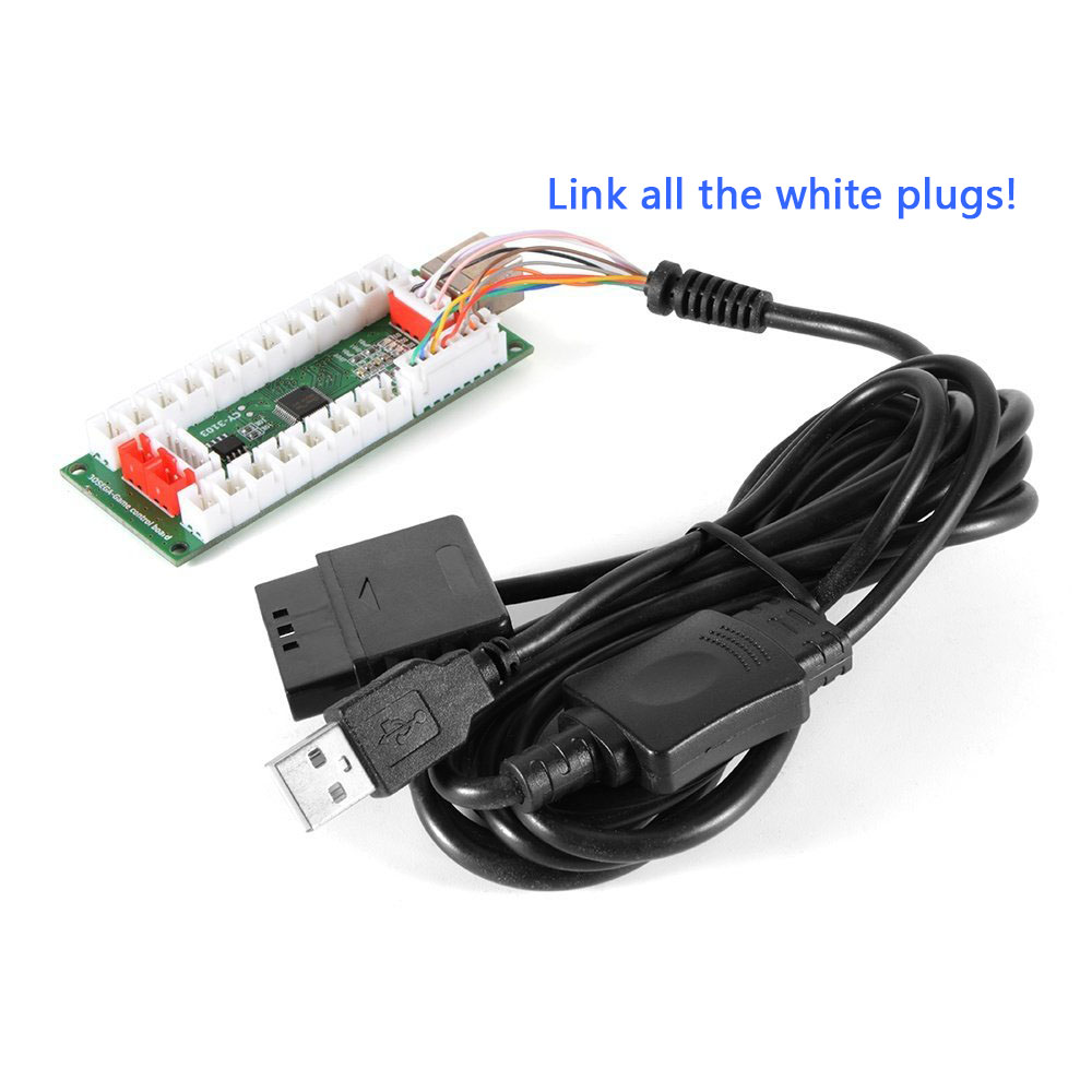SJ@JX Arcade Controller Zero D - огляд і ціна Arcade Button Pcb