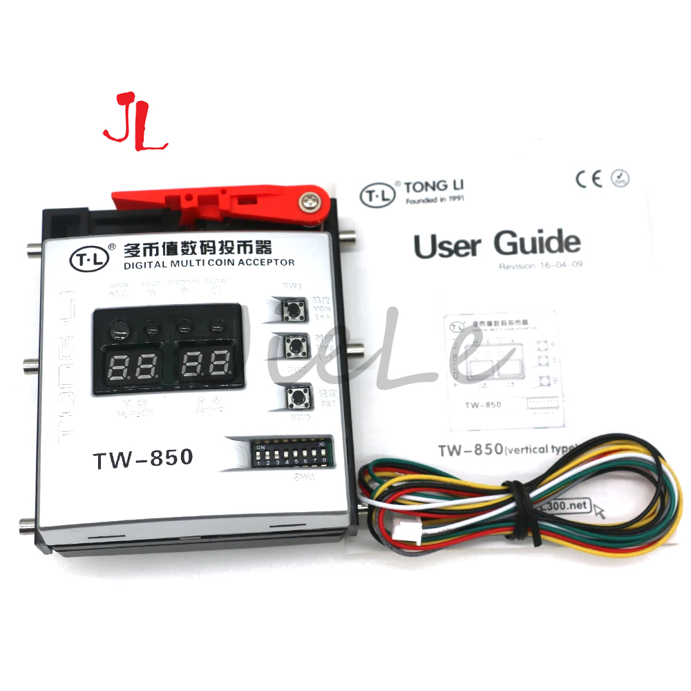 TL TW-850 Multi Coin Acceptor, - огляд і ціна Arcade Vending & Laundry