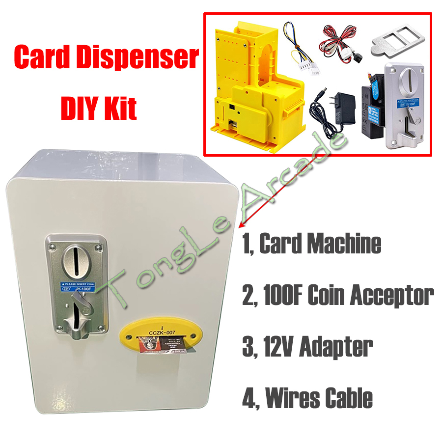 Arcade Card Dispenser DIY Kit  - огляд і ціна Arcade Card Vending Machine