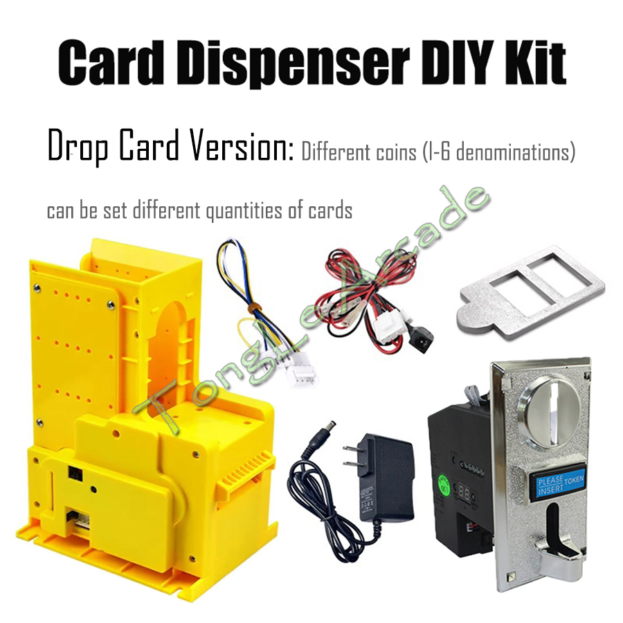 Arcade Card Dispenser DIY Kit  - огляд і ціна Arcade Card Vending Machine