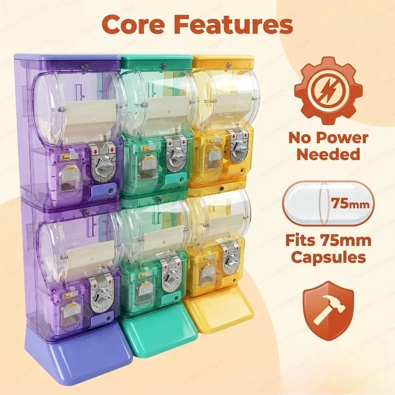 Transparent White Two Tier Gas - огляд і ціна Arcade Vending & Laundry