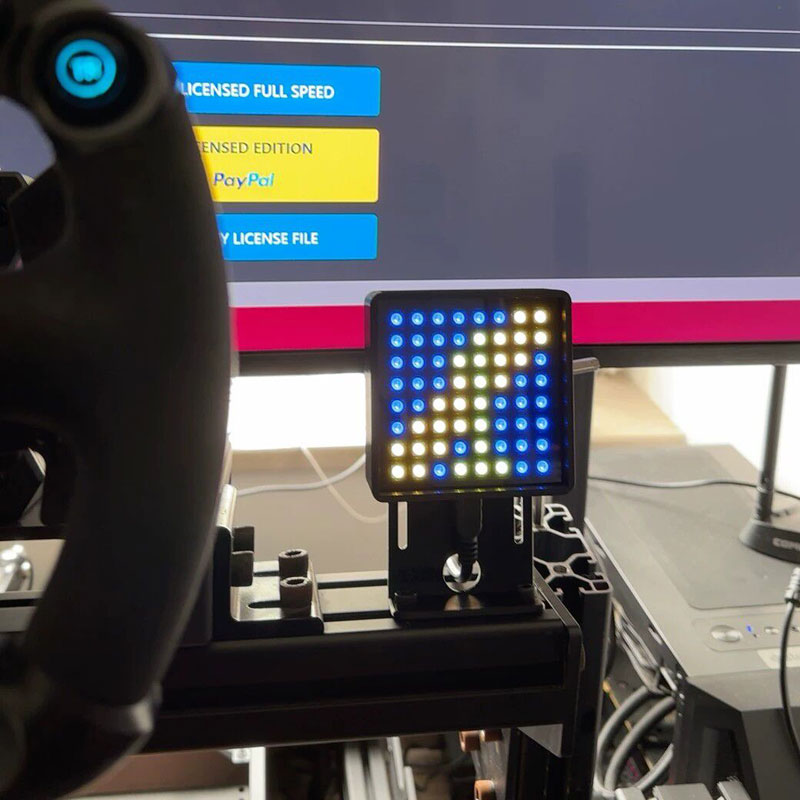PC Simracing Game Dashboard Fl - огляд і ціна Arcade Button Pcb