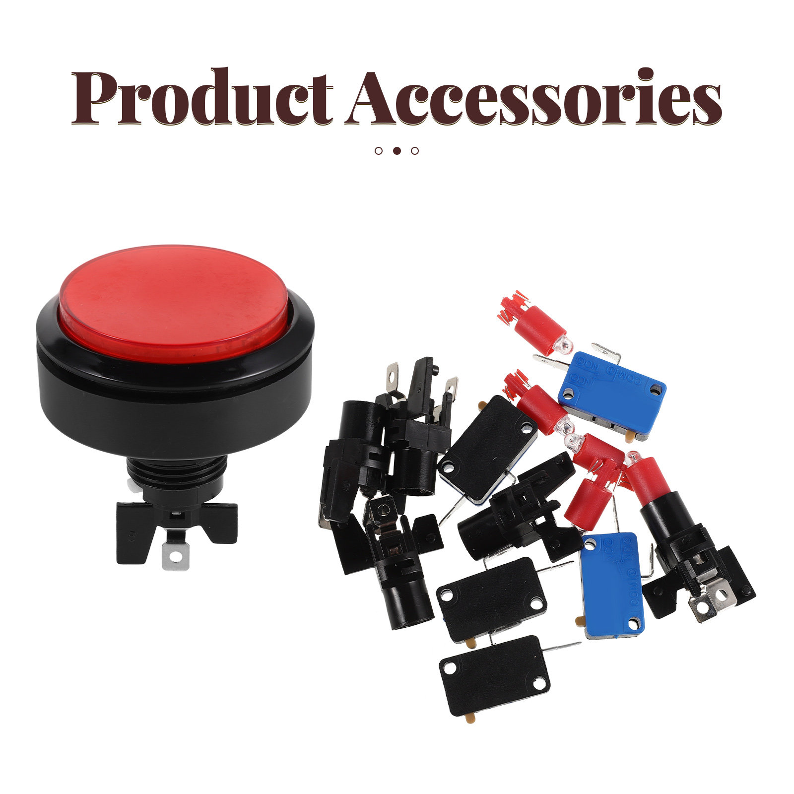 5Pcs 60Mm Arcade Button LED Li - огляд і ціна Arcade Game Cabinet