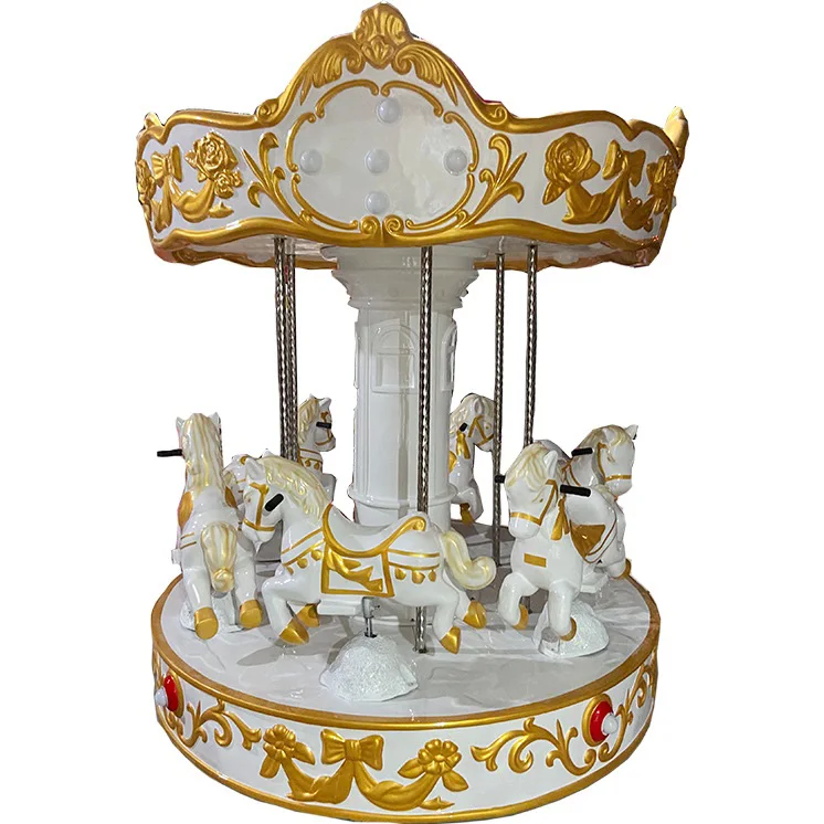 2026 Fairy Tale Style Carousel - огляд і ціна Coin Operated Kiddie Ride
