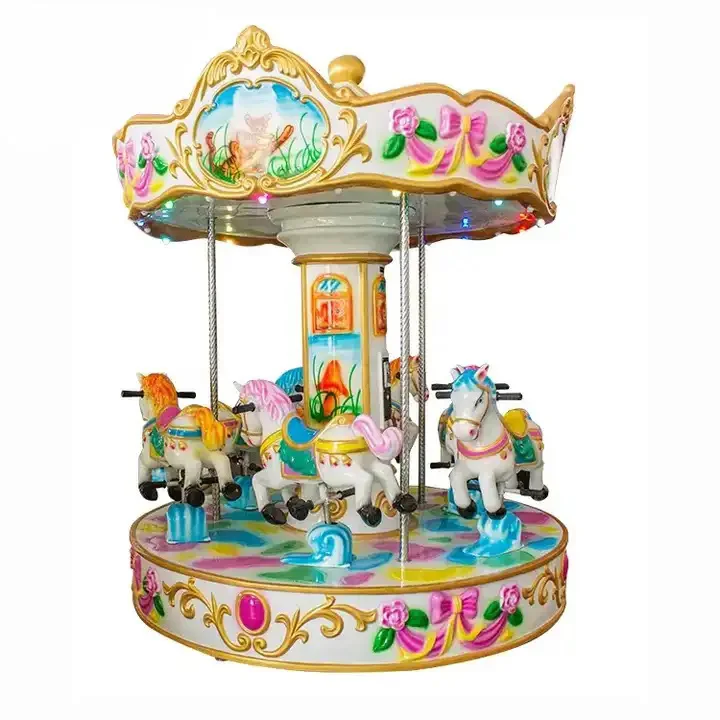 2026 Fairy Tale Style Carousel - огляд і ціна Coin Operated Kiddie Ride