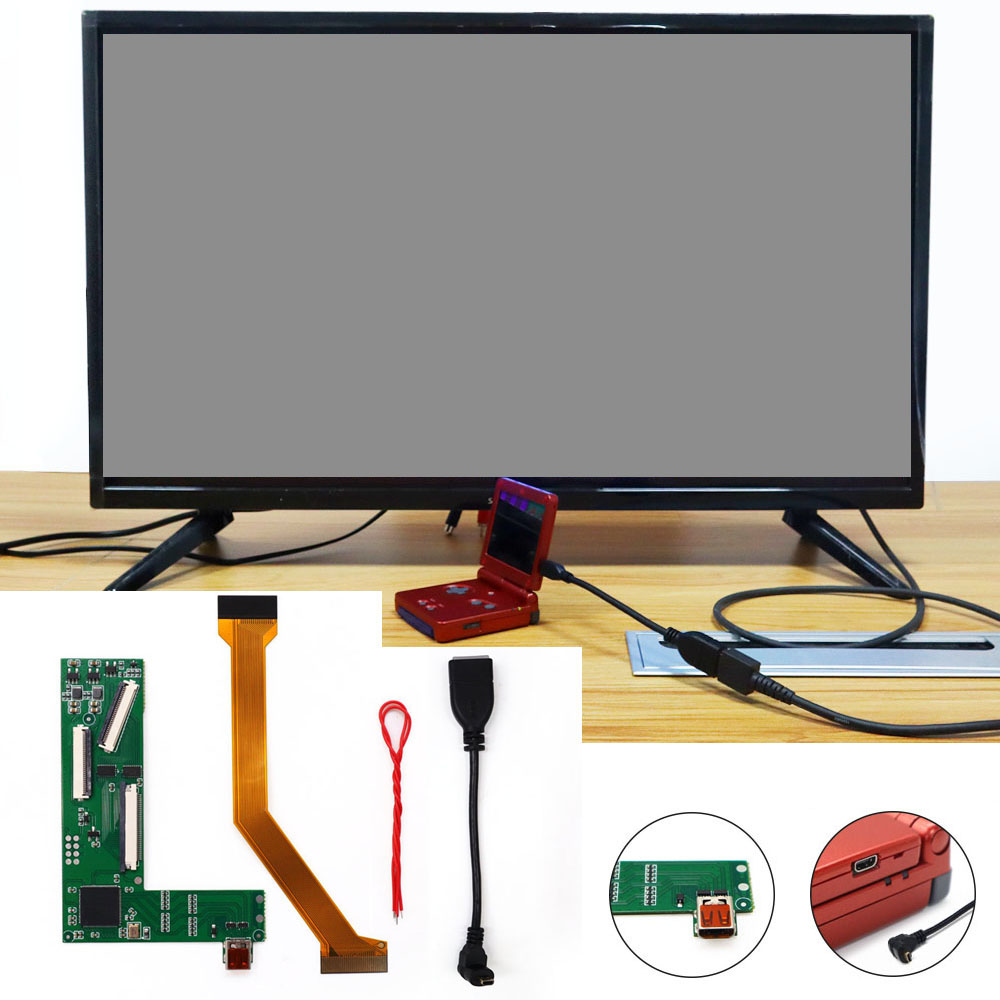Hispeedido For GBA SP HDMI PCB - огляд і ціна Arcade Button Pcb