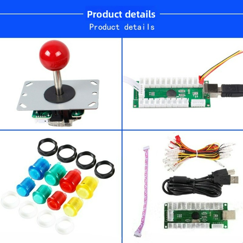 USB Arcade Joystick PCB Sanwa  - огляд і ціна Arcade Button Pcb