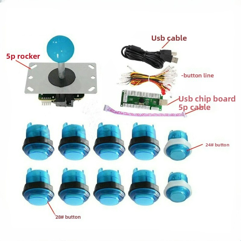 USB Arcade Joystick PCB Sanwa  - огляд і ціна Arcade Button Pcb