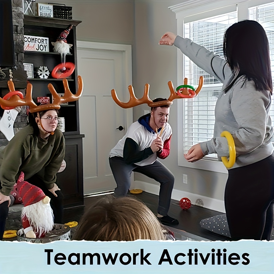 1 Set Inflatable Reindeer Horn - огляд і ціна Basketball Arcade Game